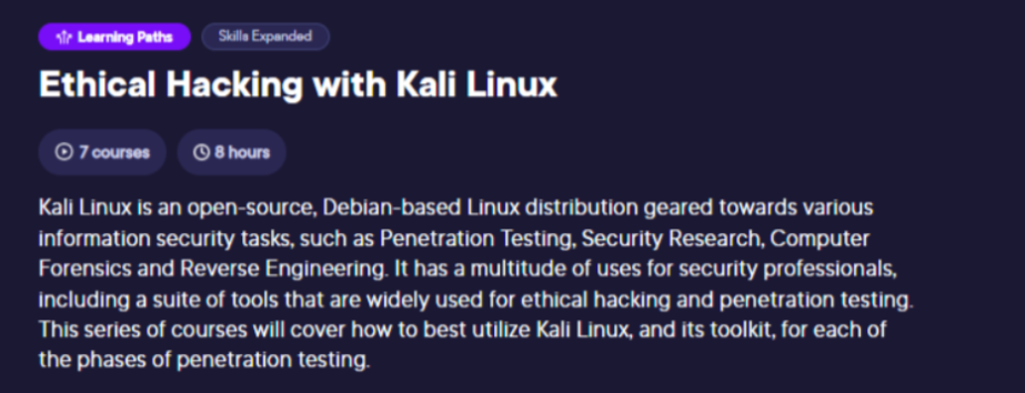 Ethical Hacking with Kali Linux
